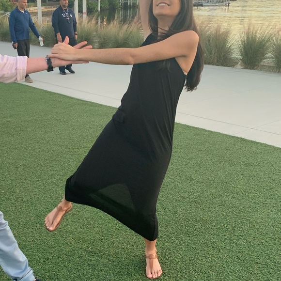 Vince Twist Back Maxi Dress - Picture 4 of 5